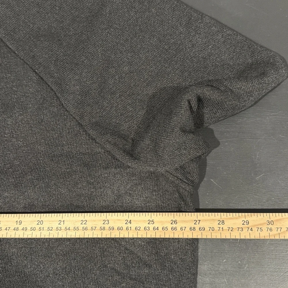 BANANA REPUBLIC Charcoal Gray Cardigan Sweater XL Tall Pockets Casual NWT